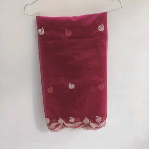 pink Embroidered Kurta Set with Palazzo