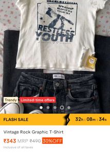Vintage Rock Graphic Tee