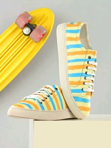 CLOG LONDON men's yellow & turquoise blue