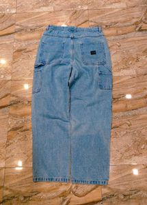 Light Wash Baggy Jeans
