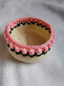 Handmade Crochet mini Flower dish ✨🌷
