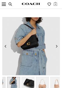 Authentic Coach Soft Tabby Shoulder Bag
