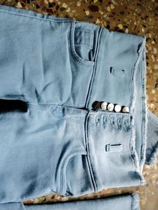 Light Blue High Waisted Jeans