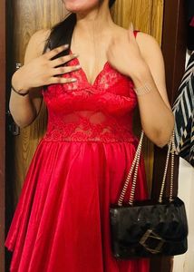 Satin Lace Nightgown