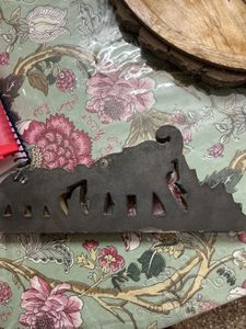 Wooden Elephant Key Holder