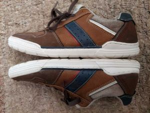 Men's Brown Leather Sneakers
