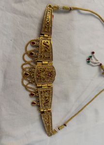 Brass  gold plated bajuband