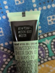 Lakme 9 To 5 CC+ Color Correct Cream