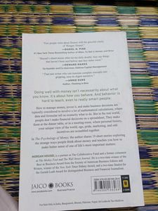 The Psychology of Money Book