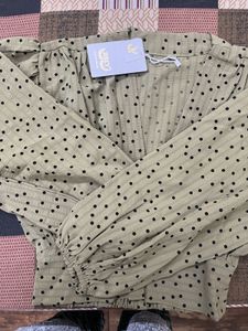 Polka Dot Blouse