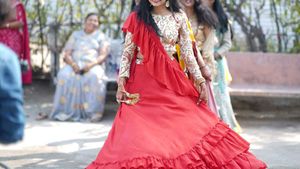 Ruffle Boutique Lehenga