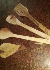 Never Used Wooden Spatula