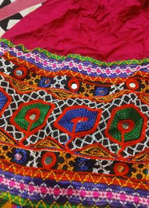 Embroidered Lehenga Choli Set garba
