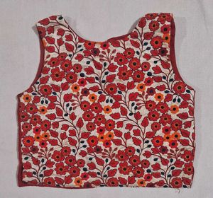 Red Floral Lehenga Choli Set