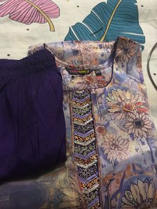 Beautiful Floral Kurta Set
