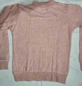 Pink Heart Detail Sweater