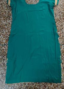Teal Embroidered Kurta Set with Dupatta