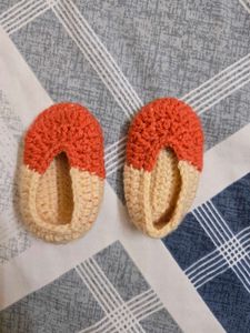 Handmade Crochet Baby Shoes