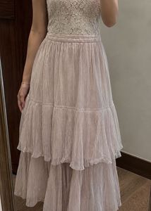 Dusty Pink Tulle Dress