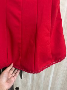 FYRE ROSE Backless lace trimmed top