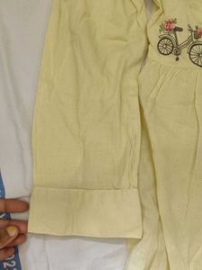 Cute Bicycle Print Shirt