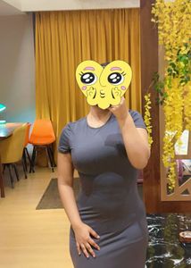 Sleek Grey Maxi Dress