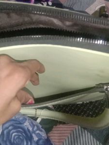 new  pista green 2 in 1 sling bag