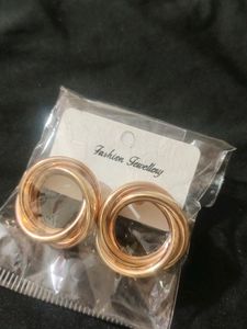 Rosegold Korean Earrings