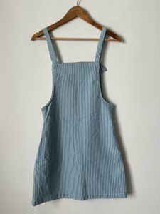Light Blue Pinafore Dress