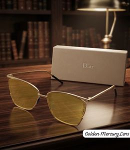 Dior Sunglasses - Golden Mercury Lens
