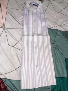 Men's Striped Button-Down Shirt