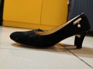 Black Suede Heels