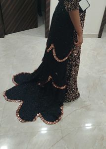 Stunning Sequin Gown with Trail