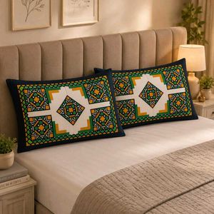 🇳🇿💫🎀Boho Geometric Print Pillow Covers
