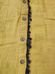 Stylish Mustard Yellow Kurta