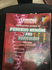 Vision Preparatory Manual of Forensic Medicine