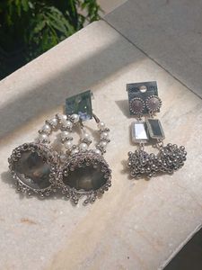Elegant Pearl Jhumka Earrings