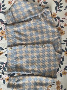Houndstooth Blue Jacket