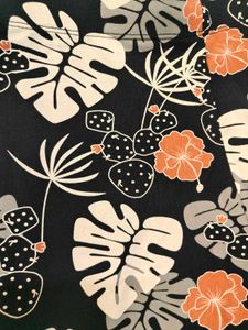 Black Printed Stretchable Legging