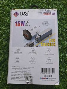 U&amp;i 15W Fast Car Charger uicc 9081