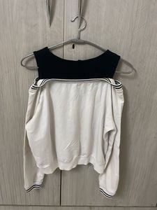 Cold Shoulder Sweater