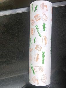 Decorative Food Wrapper Roll