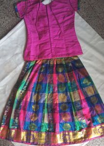 Vibrant Indian Lehenga Choli Set