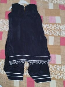 Adorable Black Kurta Set with Dupatta
