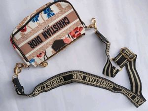Christian Dior Floral Crossbody Bag Set