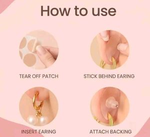 30 Earlob Tapes For Heavy Earrings Support
