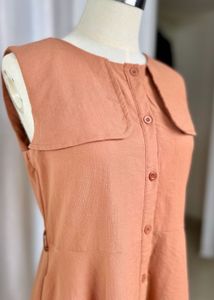 Chic Sleeveless A-Line Dress