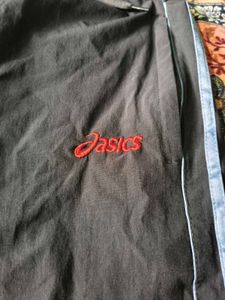 Asics Track Pant with bottom chain