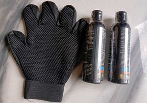 PetKartel Dog Shampoo &amp; Grooming Glove Set
