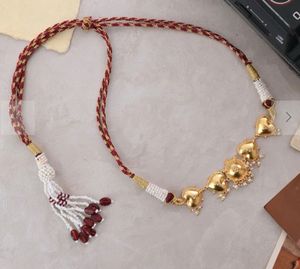TANGERINE 22k gold plated woman brass chokar
